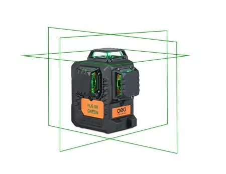 FLG 6X-Green SET - laser s Li-Ion akumultotem a stativem